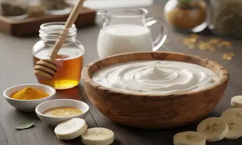 home made face packs for skin care in winter