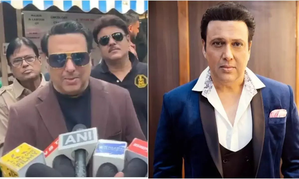 गोविंदा बुधवार को अस्पताल से डिस्चार्ज हो गए। उन्होंने मीडिया को अपना हेल्थ अपडेट दिया।