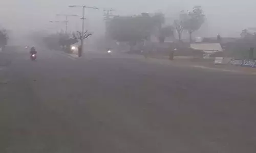 बिलासपुर-रायपुर में शीतलहर जैसे हालात : मैनपाट में जमी ओस की बूंदें,  पारा 4 डिग्री तक उतरा