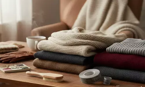 How to remove lint from woolen clothes