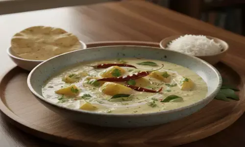 how to make dahi aloo at home