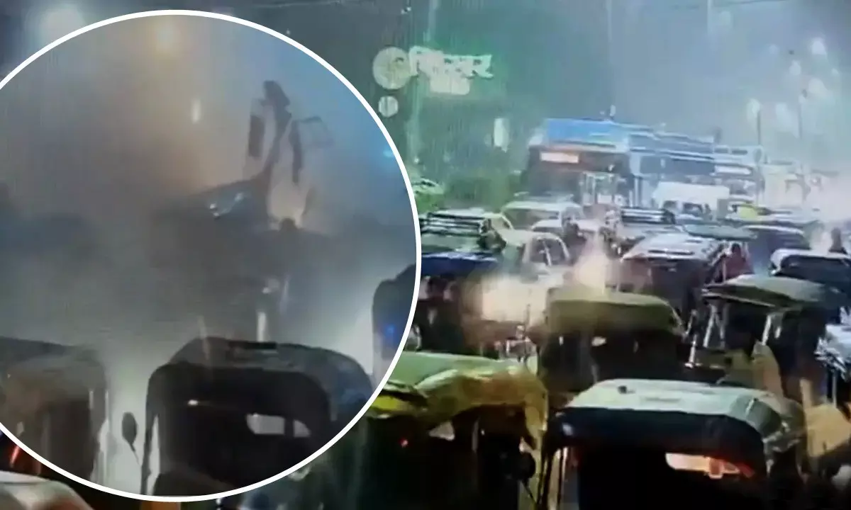 Delhi Blast CCTV Video