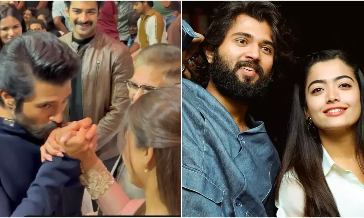 विजय देवरकोंडा और रश्मिका का रोमांटिक वीडियो वायरल