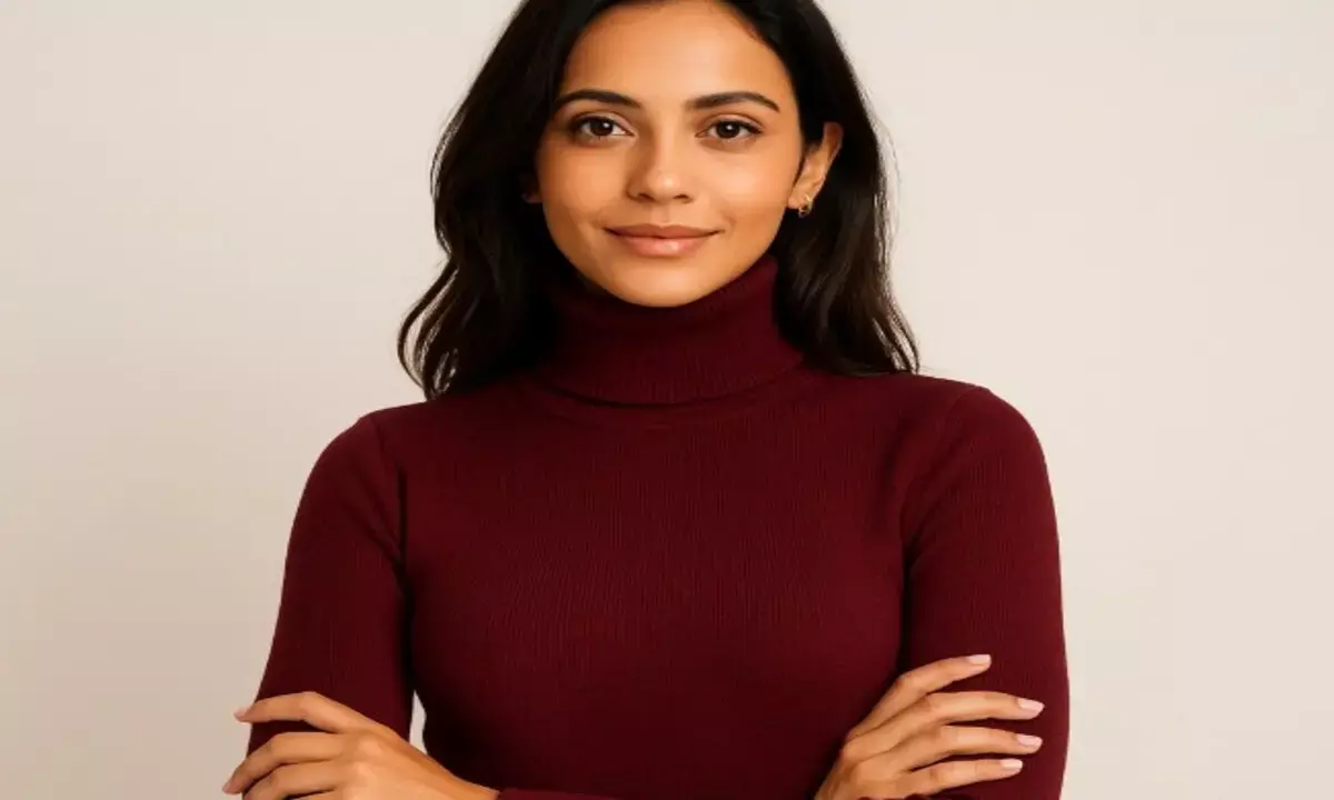 टर्टल नेक स्वेटर