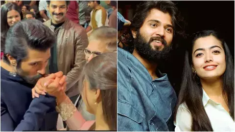 विजय देवरकोंडा और रश्मिका का रोमांटिक वीडियो वायरल