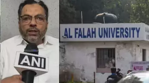 Al Falah University Legal Advisor Dr. Razi Ahmad