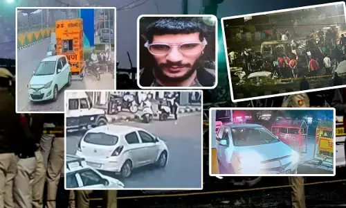 Terrorist Umar Travel Route Map, Delhi Blast