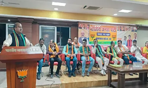 मतदाता पुनरीक्षण अभियान : एकात्म परिसर में बीजेपी कार्यकर्ताओं को SIR की दी गई ट्रेनिंग