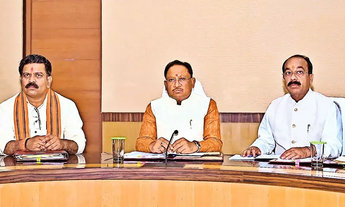 साय कैबिनेट की बैठक मंत्रालय महानदी भवन में होगी