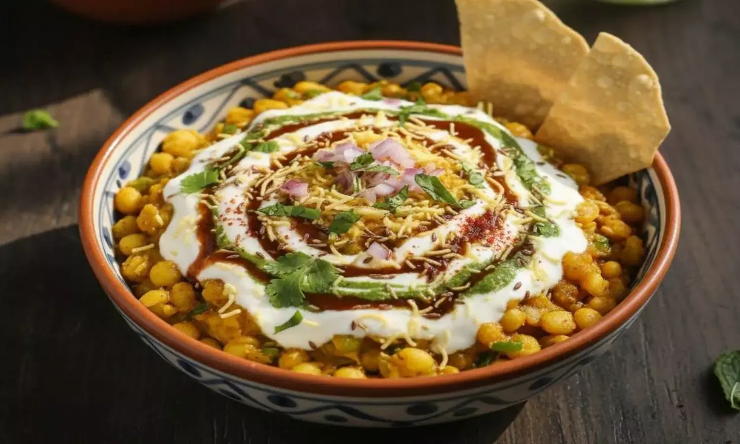 how to make dahi ragda chaat