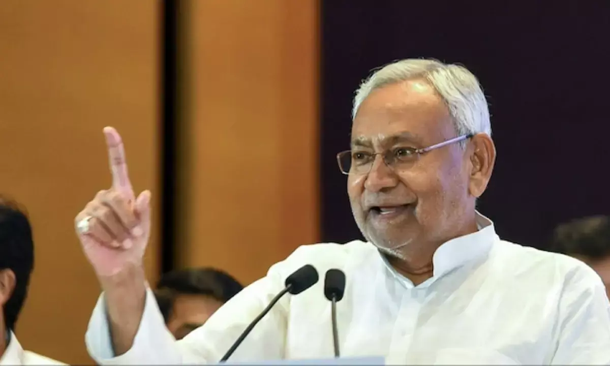 Nitish Kumar first statement on Bihar election results