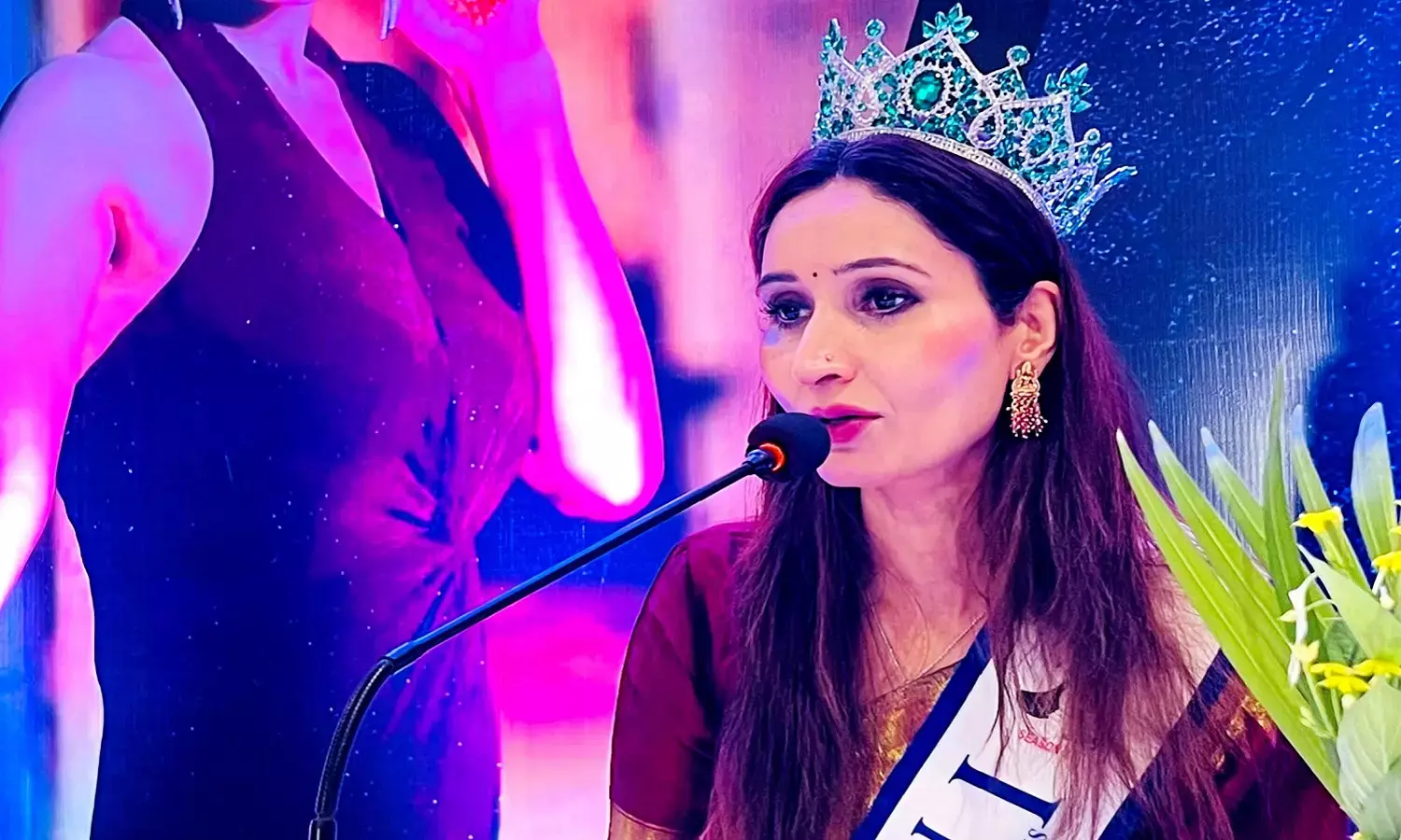 Mrs India Asia 2025 first runner-up Dr Shweta Mishra