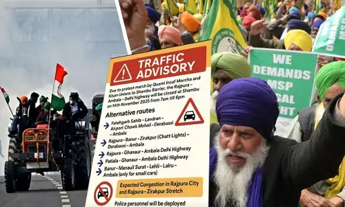 Farmers Protest March