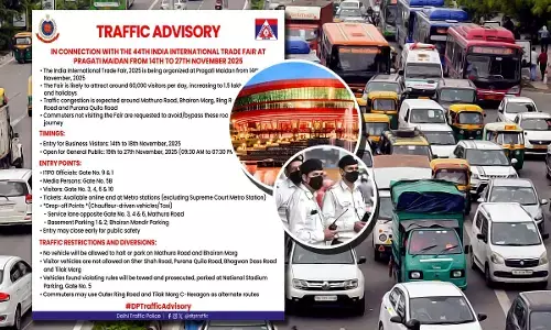 IITF 2025, Delhi Traffic Advisory