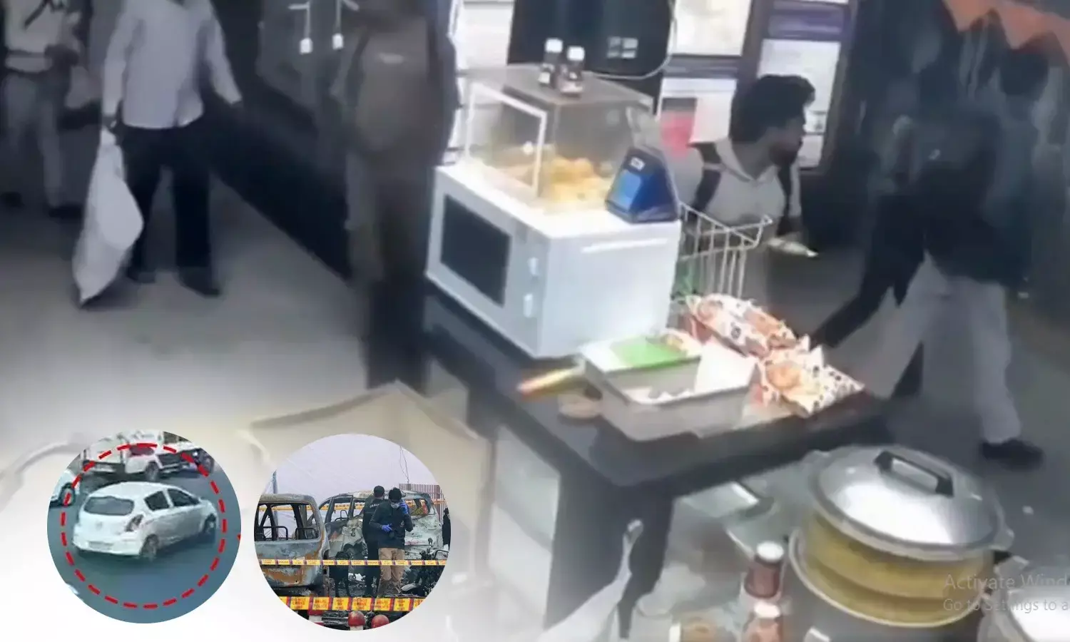 Lal Quila Blast New CCTV Video