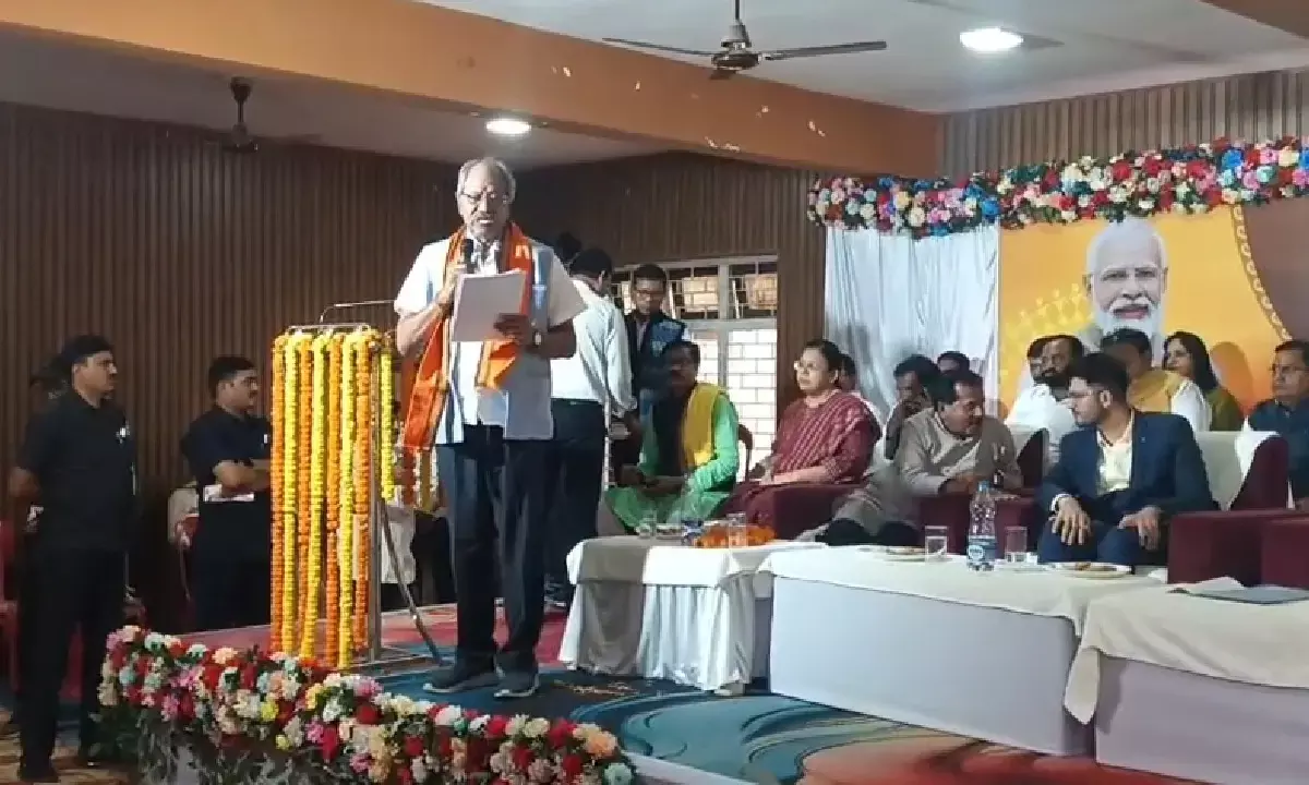 भगवान बिरसा मुंडा की 150वीं जयंती : जनजातीय गौरव दिवस पर आयोजन में सांसद अग्रवाल ने की प्रतिमा स्थापना की घोषणा