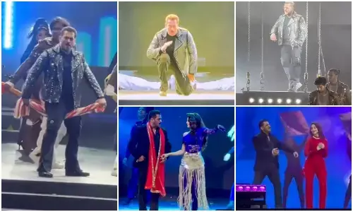 Salman khan Dabangg Tour Dance