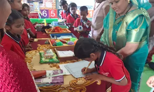 प्राथमिक स्कूल में FLN मेला