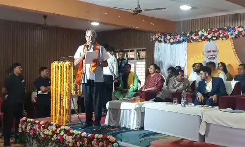 भगवान बिरसा मुंडा की 150वीं जयंती : जनजातीय गौरव दिवस पर आयोजन में सांसद अग्रवाल ने की प्रतिमा स्थापना की घोषणा