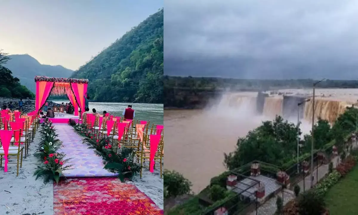 छत्तीसगढ़ में बढ़ा डेस्टिनेशन वेडिंग का चलन : चित्रकोट- मैनपाट रिसोर्ट में हो रहीं शाही शादियां, बारातियों को परोस रहे पारंपरिक व्यंजन