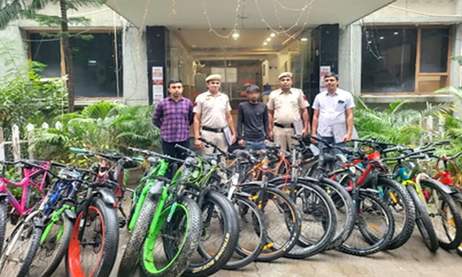 Cycle thief arrested from Delhi