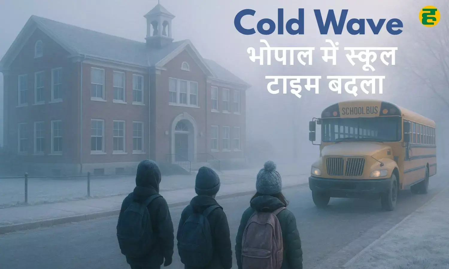 Bhopal cold wave: कड़ाके की ठंड के बीच पहली से 8वीं तक का स्कूल टाइम बदला.
