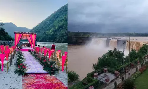 छत्तीसगढ़ में बढ़ा डेस्टिनेशन वेडिंग का चलन : चित्रकोट- मैनपाट रिसोर्ट में हो रहीं शाही शादियां, बारातियों को परोस रहे पारंपरिक व्यंजन