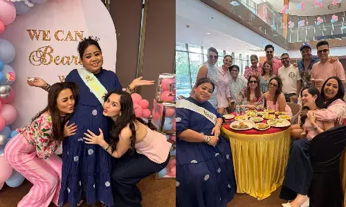 लाफ्टर शेफ्स की टीम ने कॉमेडियन भारती सिंह के लिए बेबी शॉवर रखा