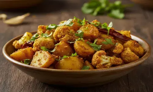 how to make dry aloo gobhi sabji