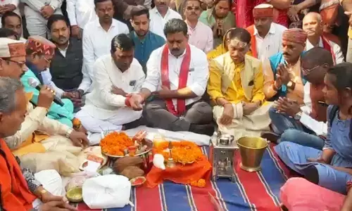 4.41 करोड़ की नालंदा परिसर लाइब्रेरी का भूमि पूजन