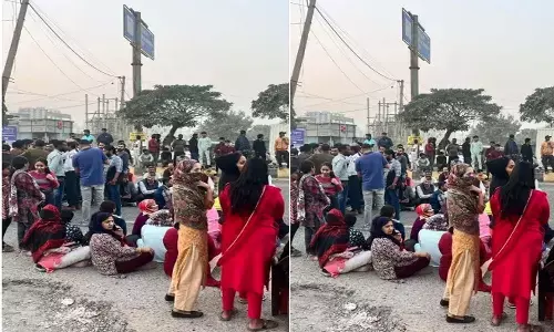 temple demolition protest