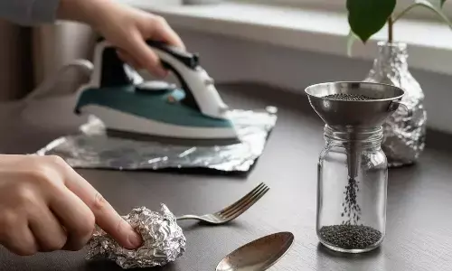 silver foil uses for domestic works