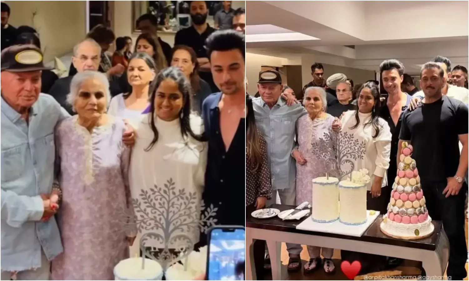 सलमान खान के माता-पिता की 61वीं शादी की सालगिरह की झलक।