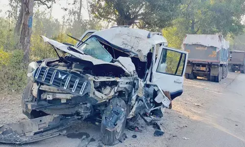 फरसगांव NH-30 पर भीषण हादसा