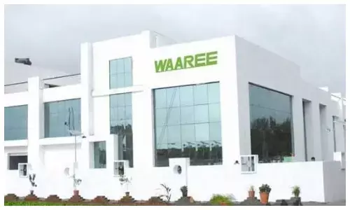 Waaree Energies share price today