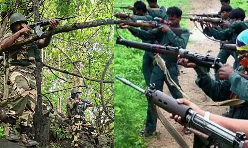 नक्सलियों की मुठभेड़