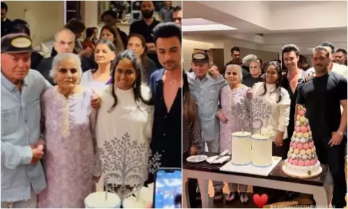 सलमान खान के माता-पिता की 61वीं शादी की सालगिरह की झलक।