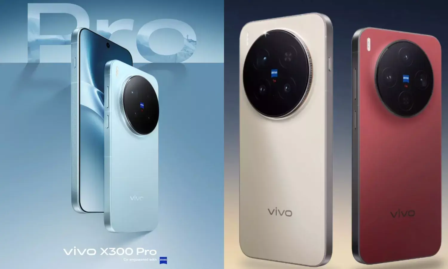 Vivo X300 and X300 Pro India price leaked