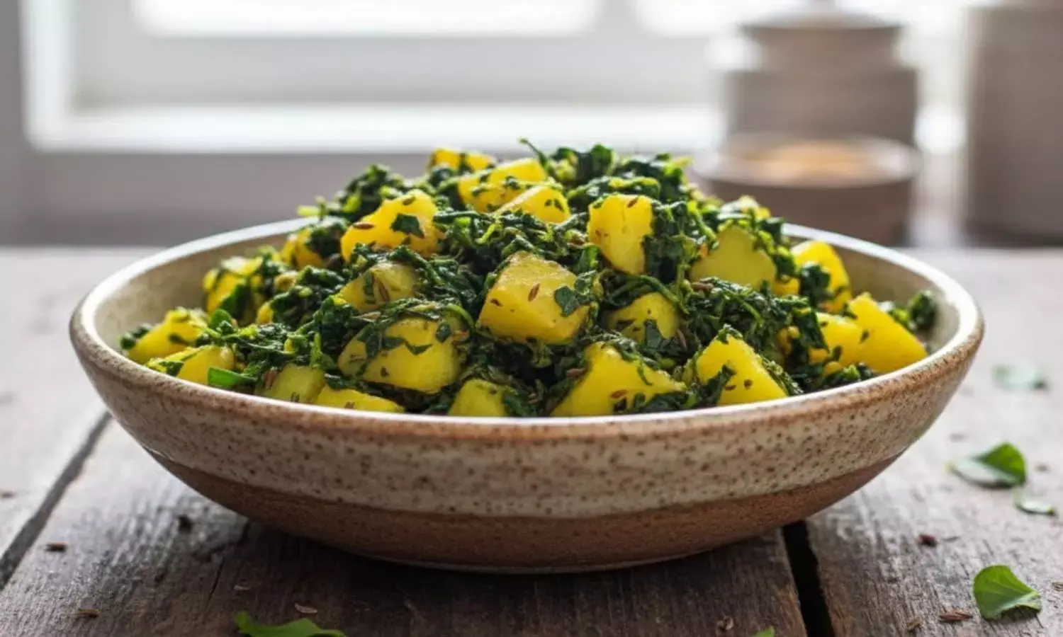 aloo methi sabji recipe