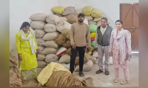 अवैध धान भंडारण पर एक्शन : जिला प्रशासन का बड़ा अभियान, 6 स्थानों से 218 क्विंटल धान जप्त