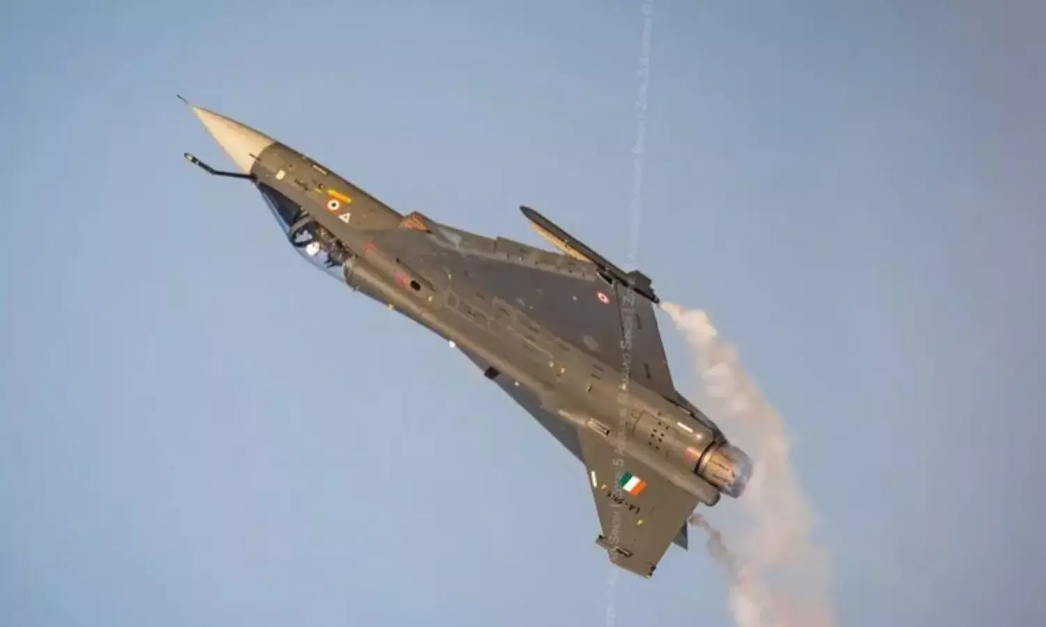 Dubai air show Tejas