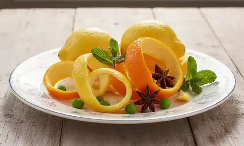 home uses of lemon orange peels
