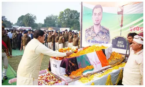 राजकीय सम्मान के साथ हुई शहीद आशीष शर्मा की अंत्येष्टि, सीएम मोहन यादव बोले-शहादत पर पूरे प्रदेश को गर्व