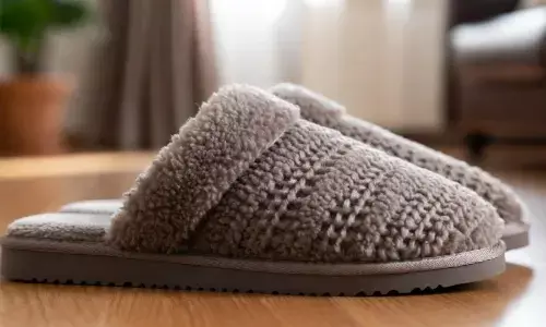 पुरुषों के लिए गर्म चप्पल