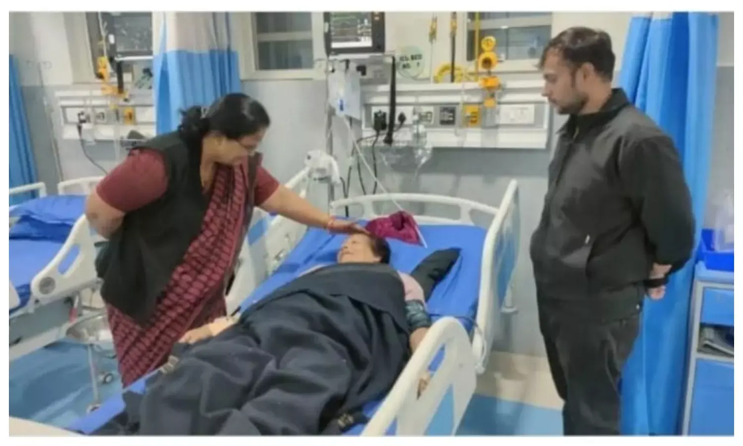 SDM अस्पताल पहुंचीं, सियासत गरमाई