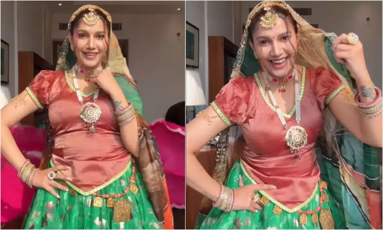 सपना चौधरी ने हरियाणा में रौला में दिए किलर एक्सप्रेशन, वीडियो वायरल