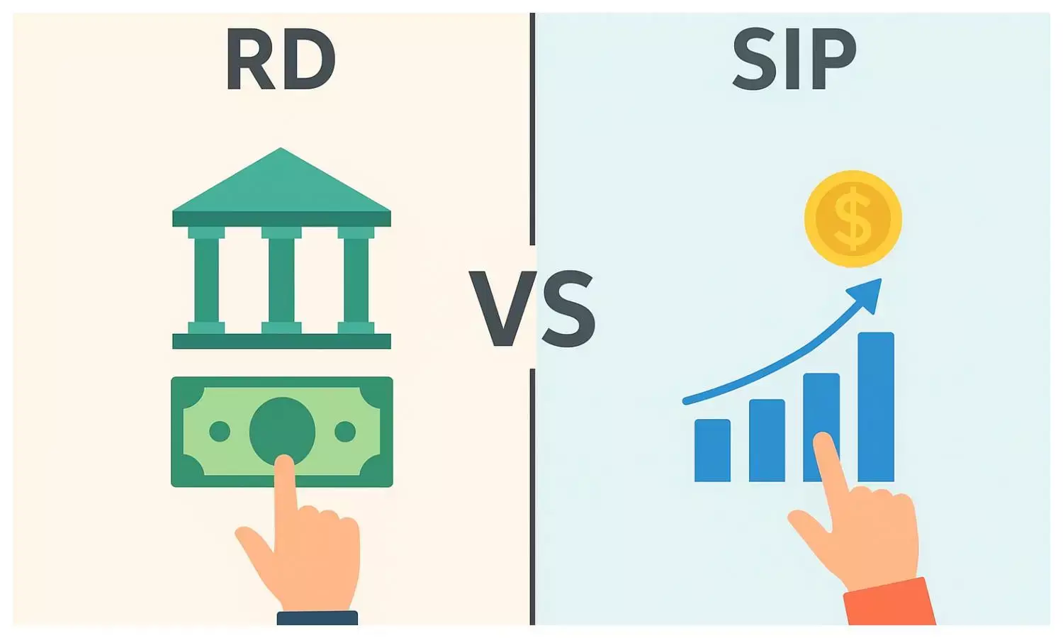 RD बनाम SIP