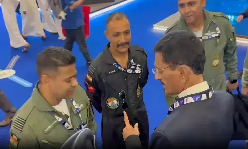 दुबई एयर शो में क्रैश हुए तेजस के शहीद पायलट विंग कमांडर नमांश स्याल का आखिरी वीडियो।