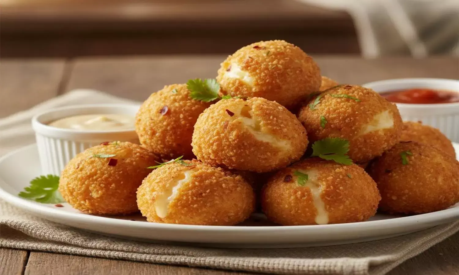 how to make bread cheese balls