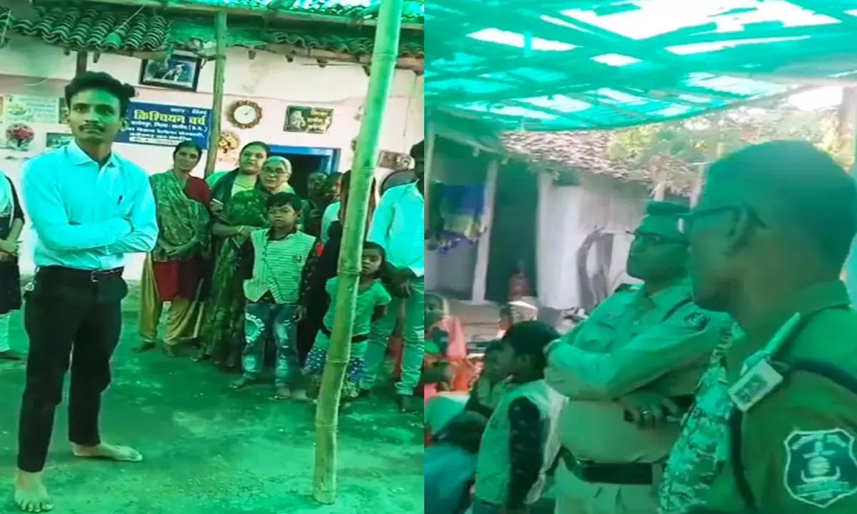 अवैध प्रार्थना सभा पर बवाल